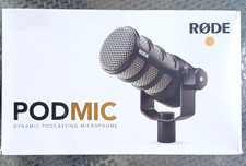 RODE PodMic Dynamic Podcasting Microphone: XLR Studio Equipment (NEW/SEALED) Studio Microphone price