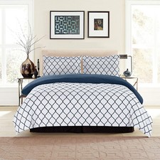 3 Piece Duvet Cover Queen King Size Ultra Soft Breathable Bedding Comforter Duvet Cover Set price
