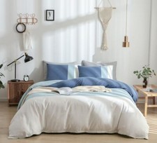 Warmdern Bedding 100% Cotton Ultra Soft 3pcs Duvet Cover Set King Queen Twin Duvet Cover Set price
