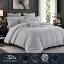3 Piece Duvet Cover Set Ultra Soft Hotel Quality Bedding Comforter Pillow Shams Duvet Cover Set price