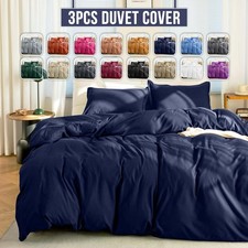 Luxury Duvet Cover Set Soft Reversible Textured Bedding Quilt Cover King Size Duvet Cover Set price