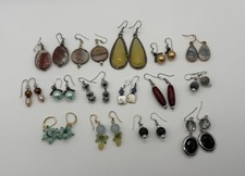 Lot of 15 Pairs Costume Jewelry Earrings Mixed Lot Boho Beaded Dangle Drop Costume Earrings price