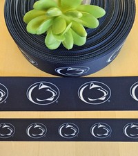 5/8, 7/8 & 1.5" (1 YD) Penn State Lions Ribbon Pennsylvania State College Logo Ribbons price