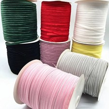 velvet ribbon 5yards 6mm assorted colors Ribbons price