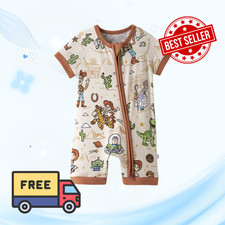 [FASH SALE]Little Sleepies Woody's Wild West Shorty Zippy Baby One-Piece Pajamas Baby Pajamas price