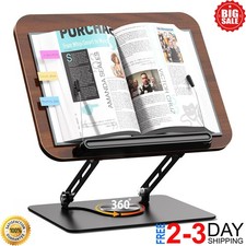 Book Stand for Reading Adjustable Book Holder with 360°Rotating Bases Ergonomic Book Holder / Stand price