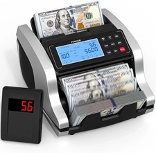Money Counter Machine with Value Count, UV/MG/IR/MT/DD Counterfeit Bill Detectio Money Counting Machine price