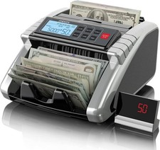 Money Counter Machine with Value Count, Dollar, Euro UV/MG/IR/DD/DBL/HLF/CHN Cou Money Counting Machine price