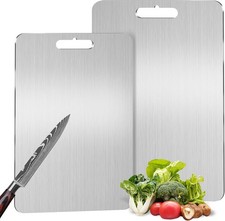 Titanium Cutting Board for Kitchen,2 Pas Titanium Cutting Board– Board price