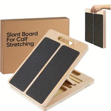 Adjustable Slant Board for Calf Stretching Wooden Incline Board 300LB AntiSlipHS Board price