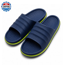 Men's EVA Slippers Non Slip Soft Lightweight Indoor Home Bathroom Shoes Open Toe Men's Slippers price