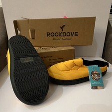 RockDove Men's Yellow/Black Slip-On Slippers Memory Foam Indoor/Outdoor Men's Slippers price
