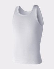 Hanes Boys' ComfortSoft Cotton A-Shirt 3-Pack Tank TAGLESS White Value size S-XL Boys' Tank Top / Undershirt price