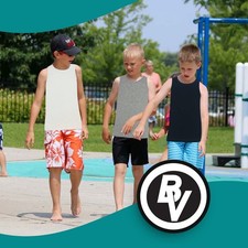 BROOKLYN VERTICAL Boys 4 Pack Undershirt Tank Top - Tagless Cotton Super Soft Ru Boys' Tank Top / Undershirt price