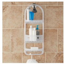 Mainstays Large Over the Shower Caddy with Shelves and Deep Basket Heavy Duty Bathroom Shelf price