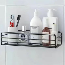 Bathroom Supplies Floating Wall Shelf Metal Organizer Cart Bathroom Shower Curta Bathroom Shelf price