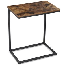 End Table Living Room C Shaped End Table 25 inches High Side Table for Couch Side Table price