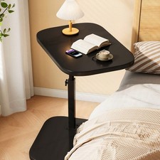 New CozyNest C Shaped Side Table Adjustable Wooden Top Sofa End Table Living Side Table price