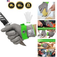 Level 9 Cut Resistant Kitchen Glove,Food Grade,Machine Washable,Stainless Ste... Kitchen Glove price