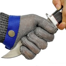 Cut Resistant Glove Stainless Steel Mesh Metal Glove for Kitchen Cooking Cutting Kitchen Glove price