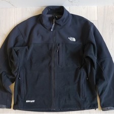 The North Face Windstopper Jacket Mens Large Black Fleece Full Zip Hiking Coat Windstopper & Fleece price