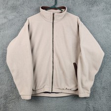 PFG Perfect For Golf Jacket Mens XL Tan Full Zip Fleece Windstopper Gorpcore Windstopper & Fleece price