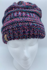 Furtalk Beanie Knit Hat Women’s One Size Winter Slouchy Pink Orange Blue Black Women's Beanie price