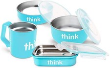 Thinkbaby The Complete BPA Free Feeding Set Light Blue Feeding Set price