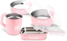 Thinkbaby Complete BPA Free Feeding Set Pink Feeding Set price