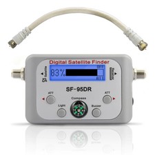 Digital Satellite Finder Meter for DirecTV / Dish, Backlit Plug & Play (SF-95DR) Satellite Receivers price