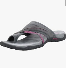 Merrell Women's Terran Post II  Grey/Pink Sandal Size 9 Outdoor Sandals price