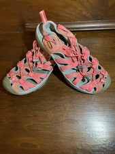 Keen Sandals Whisper Waterproof Coral Pink Gray Hiking Outdoor Shoes Women's 9.5 Outdoor Sandals price