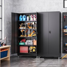 75" Rolling Metal Garage Cabinet with Locking&Adjustable Shelves for Home/Garage Cabinet price