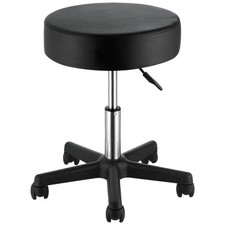 Uimoso Round Rolling Stool Swivel Stool with Wheels PU Leather Height Adjustable Bar Stool price