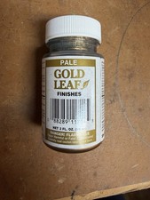 Sheffield Gold Leaf Finishes PALE Paint Exterior  &Interior 672 g/L 2 oz 59 Ml Gold Leaf Paint price