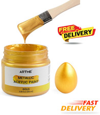 ARTME Acrylic Paint Metallic Gold, 100ml Gold Leaf Paint for Art Painting, Hand- Gold Leaf Paint price