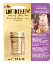 Liquid Leaf Craft Paint, Choose Classic Gold or Brass. NO INTERNATIONAL SHIPPING Gold Leaf Paint price
