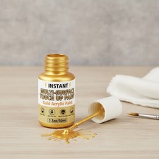 Gold Leaf Paint, Gold Paint for Metal and Wood - Rich Metallic Shine, Fast Dryin Gold Leaf Paint price