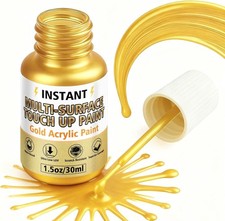 Gold Leaf Paint, Gold Paint for Metal and Wood - Rich Metallic Shine, Fast Dryin Gold Leaf Paint price