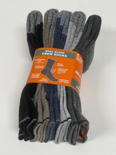 5 Pairs MULTICOLOR Weatherproof Vintage Men's Outdoor Crew Socks Shoe Size 6-12 Socks (Outdoor) price