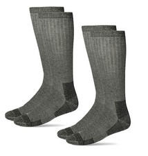 Carolina Ultimate Mens Outdoor Merino Wool Cushion Mid Calf Boot Socks 2 Pair Socks (Outdoor) price