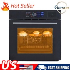 24" Single Wall Oven Built-in 3000W 240V Steam Grill Air Fry Convection 2.5Cu.ft Built-in Ovens price