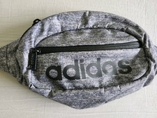 Adidas Unisex Core Fanny Pack Waist Belt Crossbody Travel Bag Gray Black Men's Belt Bag price