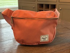 Herschel Supply Fifteen Hip Pack Belt Bag Fanny Pouch Salmon Red Pink Color Men's Belt Bag price