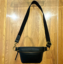 Universal Thread Black Belt Bag Fanny Pack, Zip Closure, Adjustable Strap Men's Belt Bag price