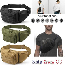 Tactical Waist Fanny Pack Phone Pouch Military Outdoor Camping Hiking Belt Bag Men's Belt Bag price