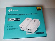 TP-Link TL-PA9020P AV2000 Gigabit Powerline Adapter Kit w/ Box Tested Working Powerline Adapter price
