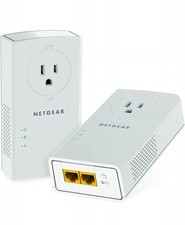New! Netgear Powerline Adaptor kit, 2000 Mbps Wall Plug, 2 Gigabit Ethernet Port Powerline Adapter price