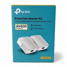 TP-Link AV600 Powerline Starter Kit for Extended Internet Connection, New Sealed Powerline Adapter price