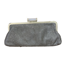Kate Landry Champagne Gold Glitter Evening Bag Clutch 5x11 Evening Bag price